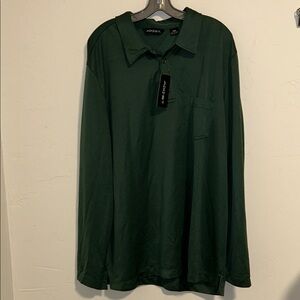 NWT Axist 2XB Ponderosa Pine Single Pocket Mens Polyester Polo Shirt